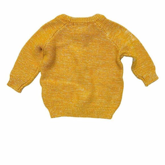 𝅺blumind Mustard Yellow Little Fox Sweater - Picture 3 of 3